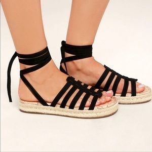 Sam Edelman black straps sandal -Circus collection